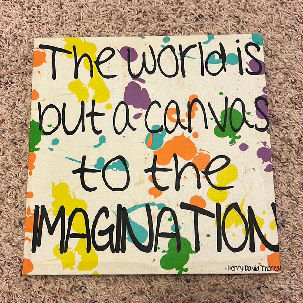 Canvas wall decor
